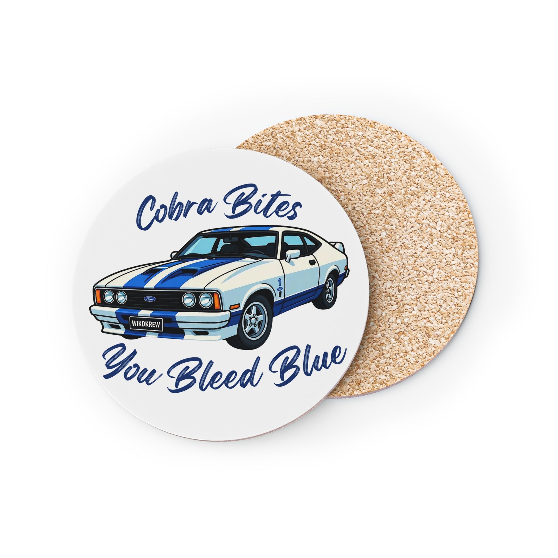 Ford Cobra Coaster - Cobra Bites You Bleed Blue (WikdKrew)