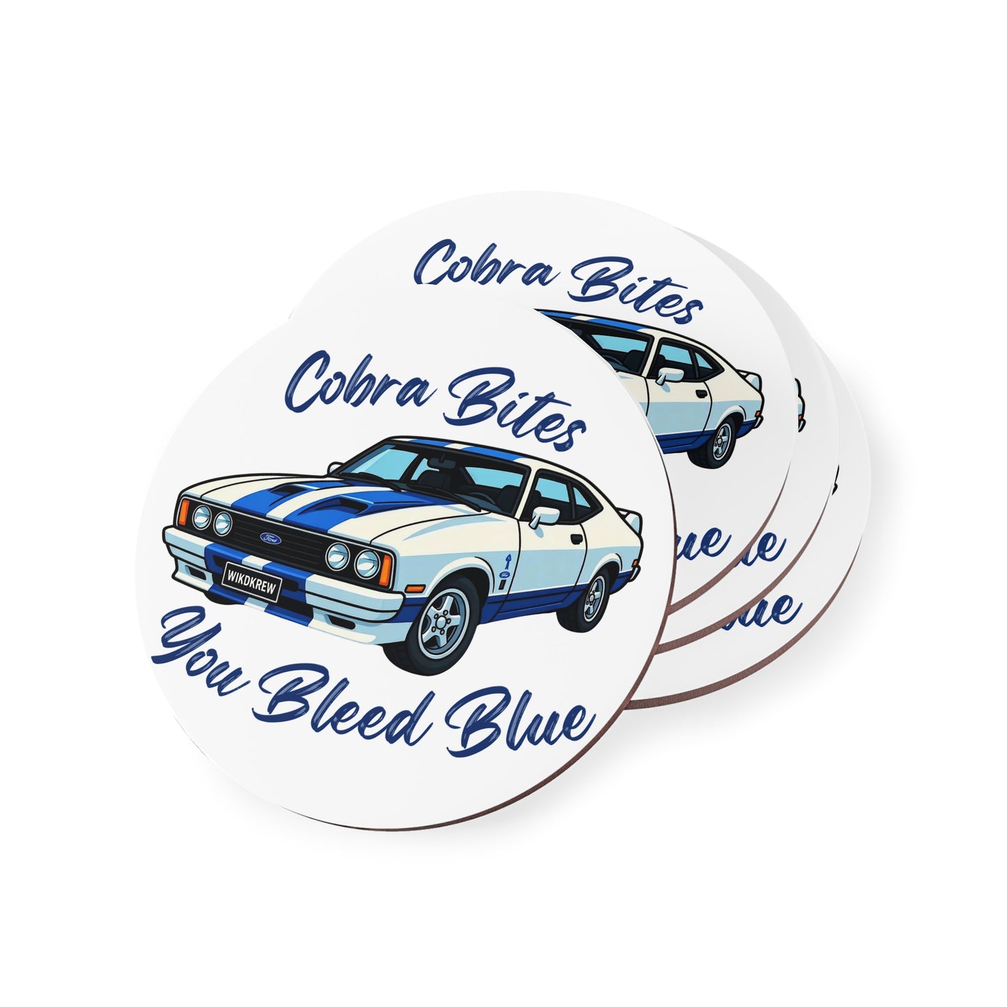 Ford Cobra Coaster - Cobra Bites You Bleed Blue (WikdKrew)