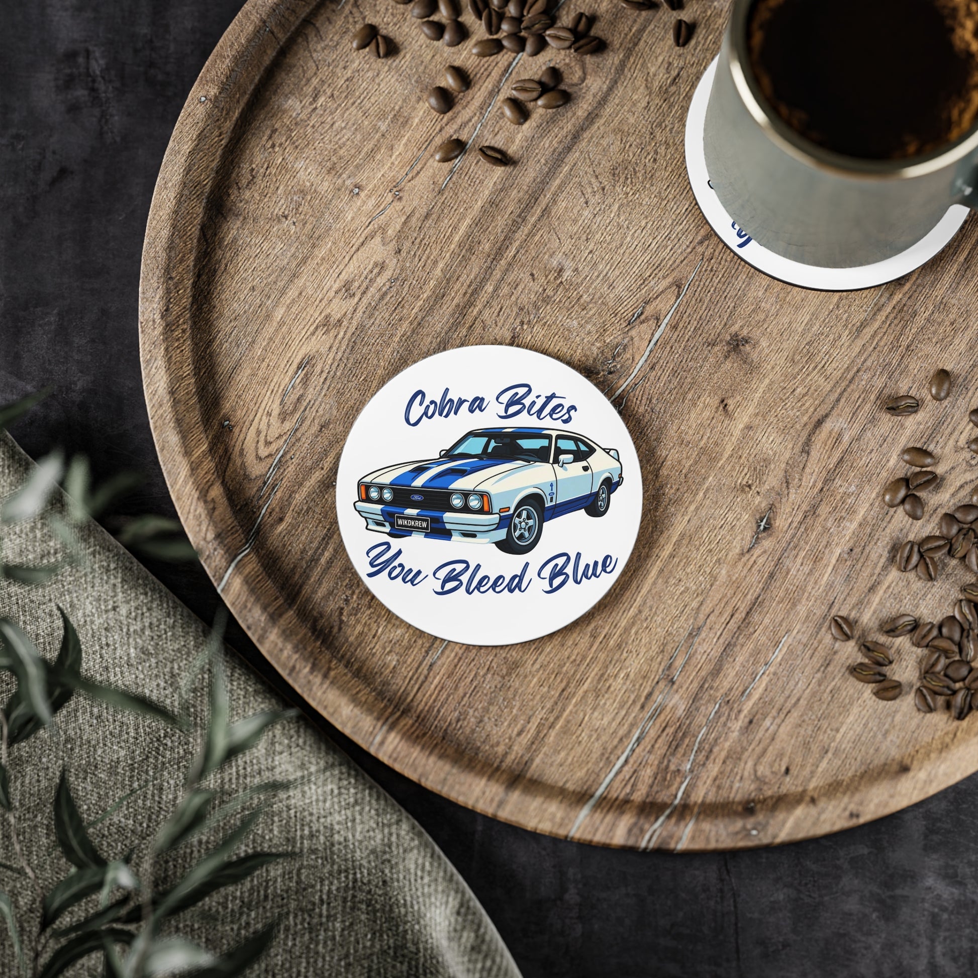 Ford Cobra Coaster - Cobra Bites You Bleed Blue (WikdKrew)